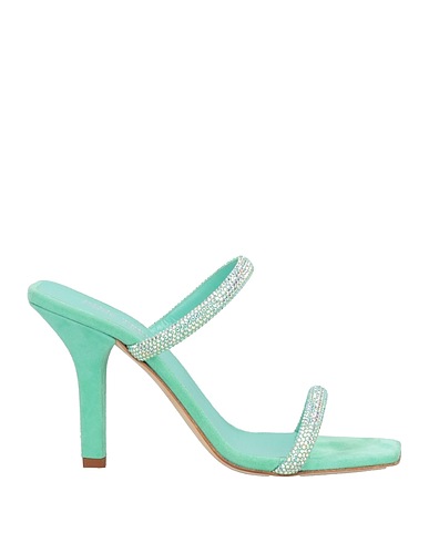PARIS TEXAS Sandals Light green Leather