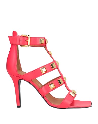 VIA ROMA 15 Sandalen Fuchsia Leder