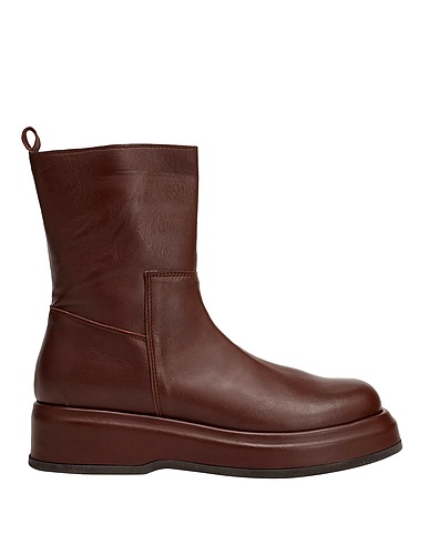 LEONARDO PRINCIPI Ankle boot Chocolate brown 100% Ovine leather
