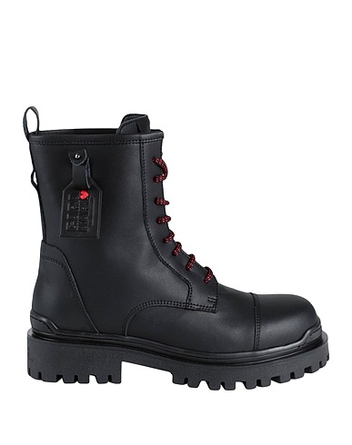 KARL LAGERFELD Ankle boot BIKER II Cara X KL Hi Boot
 Black Recycled leather