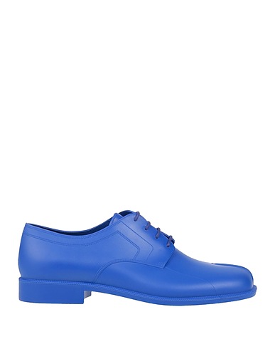 MAISON MARGIELA Stringate Blu china Gomma