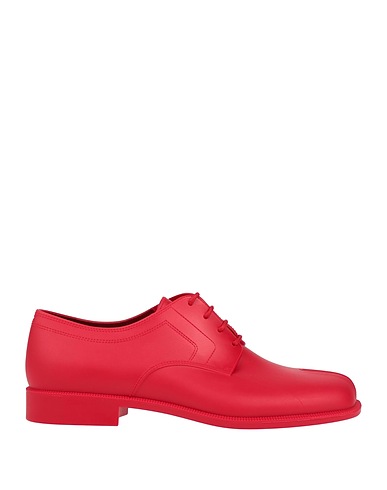 MAISON MARGIELA Laced shoes Red Rubber