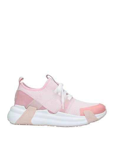 MONCLER Sneakers Rosa Leder, Gewebefasern