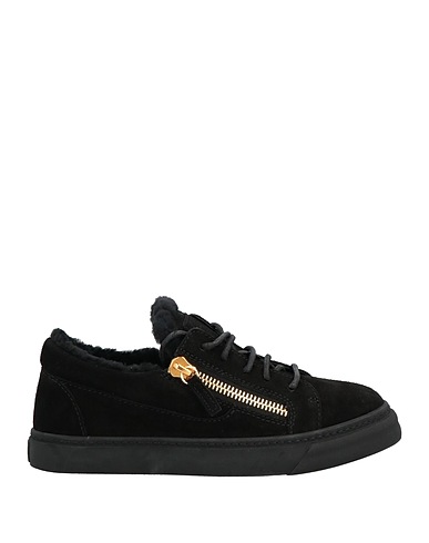 GIUSEPPE ZANOTTI Sneakers Black Leather