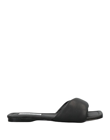 STEVE MADDEN Sandals Black Textile fibres