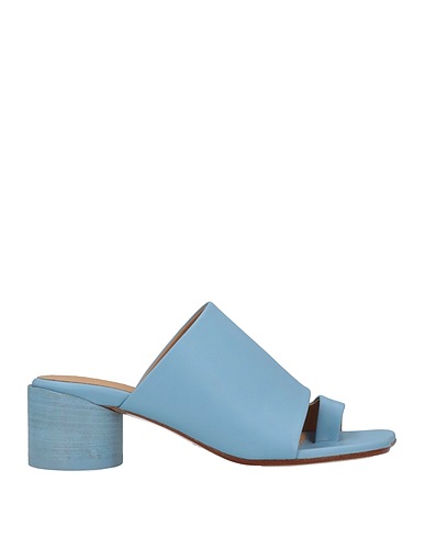 MM6 MAISON MARGIELA Flip flops Sky blue Leather