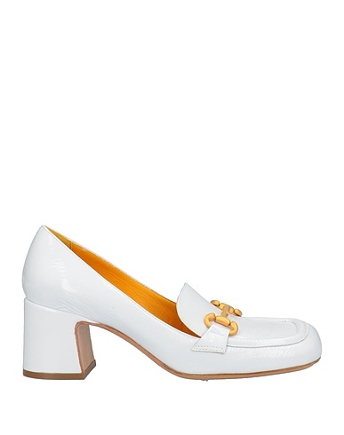 MARA BINI Loafers White Soft Leather