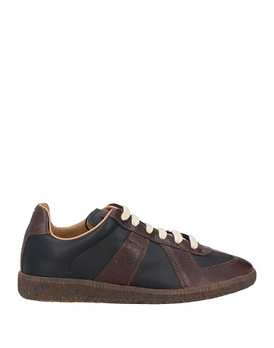 MAISON MARGIELA Sneakers Dark brown Soft Leather