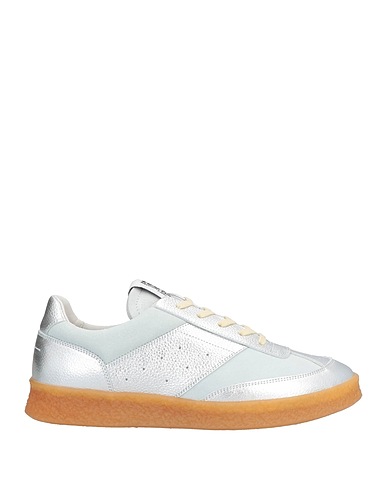 MM6 MAISON MARGIELA Sneakers Silver Soft Leather