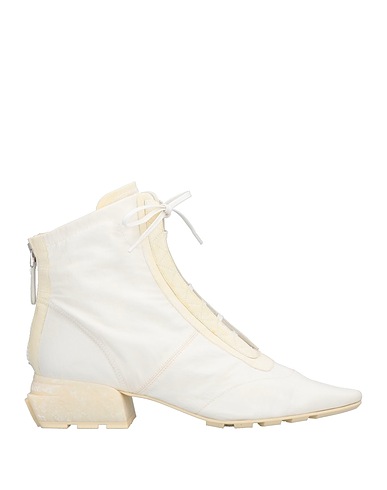 EMPORIO ARMANI Ankle boot White Textile fibers