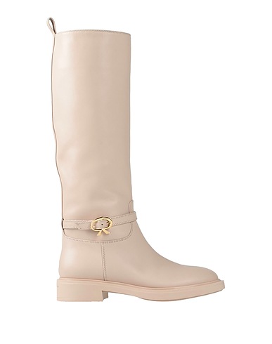 GIANVITO ROSSI Boots Beige Soft Leather