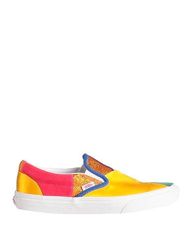 VANS Sneakers Jaune Cuir, Fibres textiles