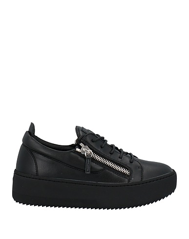 GIUSEPPE ZANOTTI Sneakers Black Textile fibers