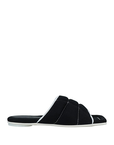 MM6 MAISON MARGIELA Sandals Black Textile fibers