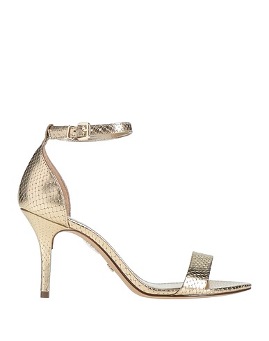 AREZZO Sandals Platinum Textile fibers
