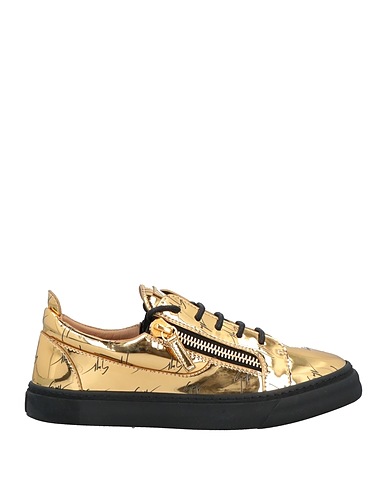 GIUSEPPE ZANOTTI Sneakers Gold Soft Leather