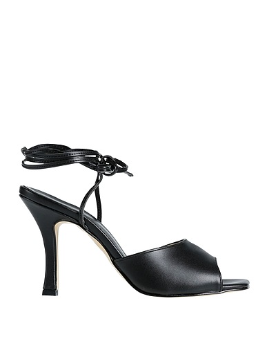 ISLO ISABELLA LORUSSO Sandals Black Textile fibers