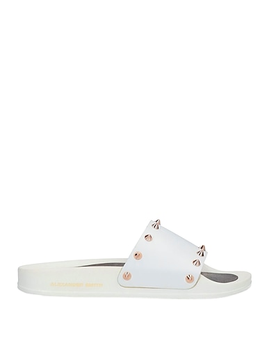 ALEXANDER SMITH Sandals White Textile fibers
