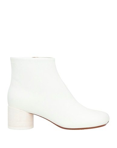 MM6 MAISON MARGIELA Ankle boot Off white Soft Leather