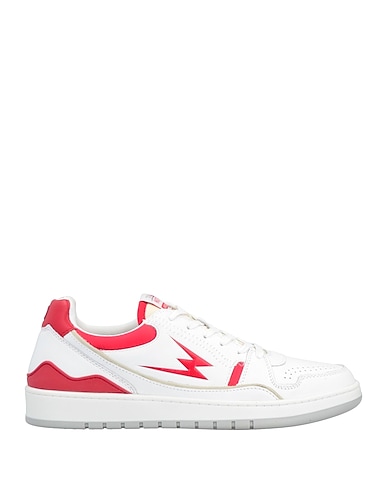 MOACONCEPT Sneakers Bianco Pelle, Altre Fibre