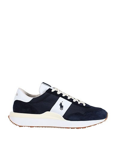 POLO RALPH LAUREN スニーカー TRAIN 89 SUEDE & OXFORD SNEAKER
 ブルー 革（なめし加工） 60% / 紡績繊維 40%