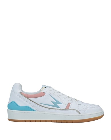 MOACONCEPT Sneakers Weiß Leder, Gewebefasern