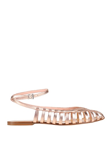 ANNA F. Ballet flats Blush Soft Leather