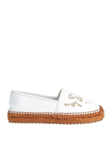 DOLCE&GABBANA Espadrilles White Textile fibres, Soft Leather