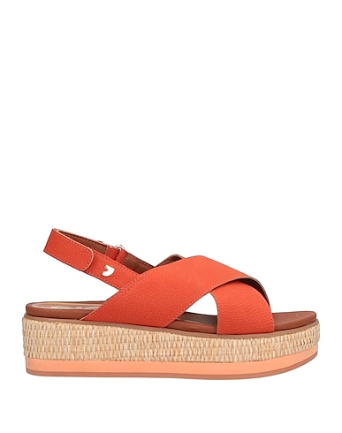 GIOSEPPO Sandals Rust Textile fibers