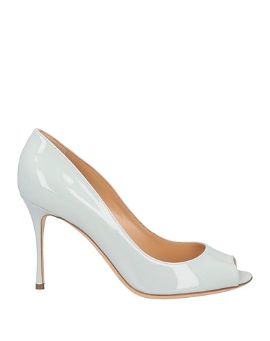 SERGIO ROSSI Décolleté Grigio chiaro Pelle