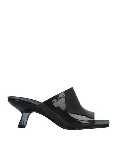 VIC MATIĒ Sandals Black Rubber