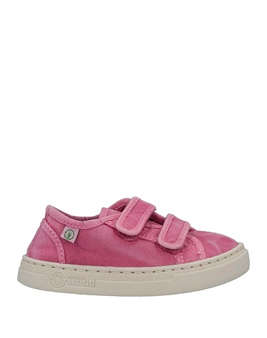 NATURAL WORLD Sneakers Rosa Fibre tessili, Cotone organico