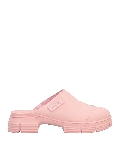 GANNI Mule e zoccoli Rosa Gomma