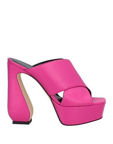 SI ROSSI by SERGIO ROSSI Sandals Fuchsia Soft Leather