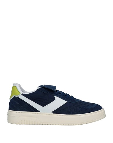 PANTOFOLA D'ORO Sneakers Midnight blue Leather, Textile fibers