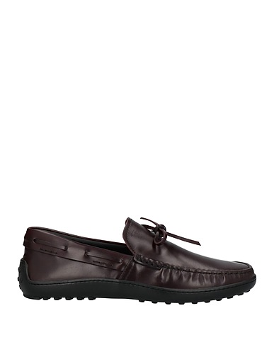 TOD'S Loafers Dark brown Soft Leather