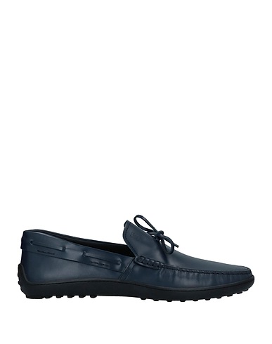 TOD'S Loafers Midnight blue Soft Leather