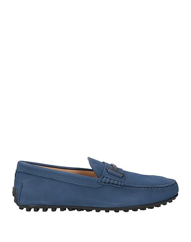 TOD'S Loafers Slate blue Leather