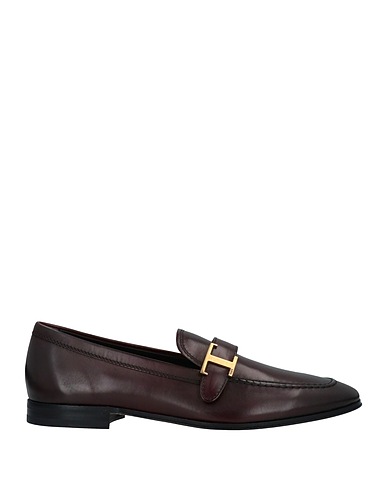 TOD'S Loafers Chocolate brown Soft Leather