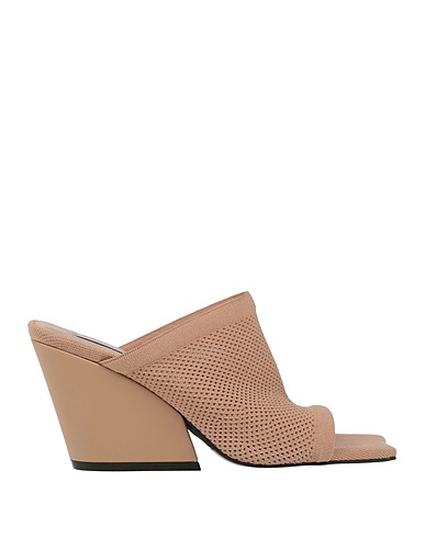 STELLA McCARTNEY Sandals Beige Textile fibres