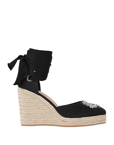GAëLLE Paris Espadrilles Black Textile fibers