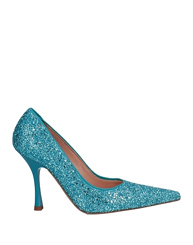 LIU •JO Pump Turquoise Textile fibers