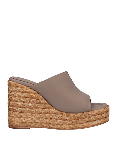 PALOMA BARCELÓ Espadrilles Taupe Soft Leather
