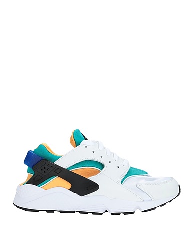 NIKE Sneakers NIKE AIR HUARACHE
 Blanc Cuir, Fibres textiles