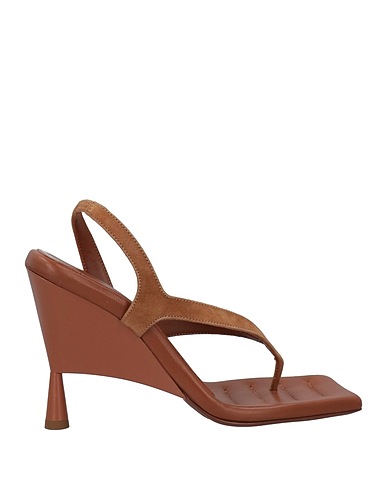GIA / RHW Flip flops Brown Kidskin
