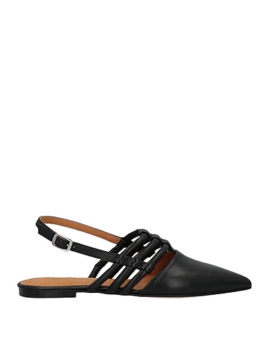 POMME D'OR Footwear Black Soft Leather