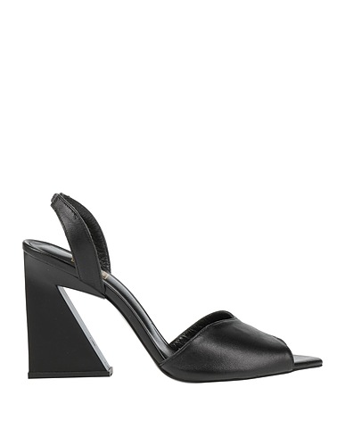 NORA New York Sandals Black Leather