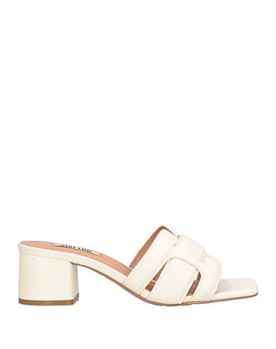 BIBI LOU Sandals Off white Soft Leather