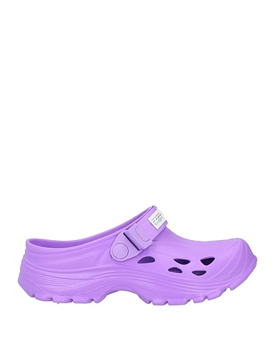 SUICOKE Mules and clogs Purple Natural rubber