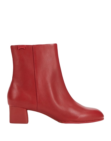 CAMPER Ankle boot Brick red 100% Soft Leather